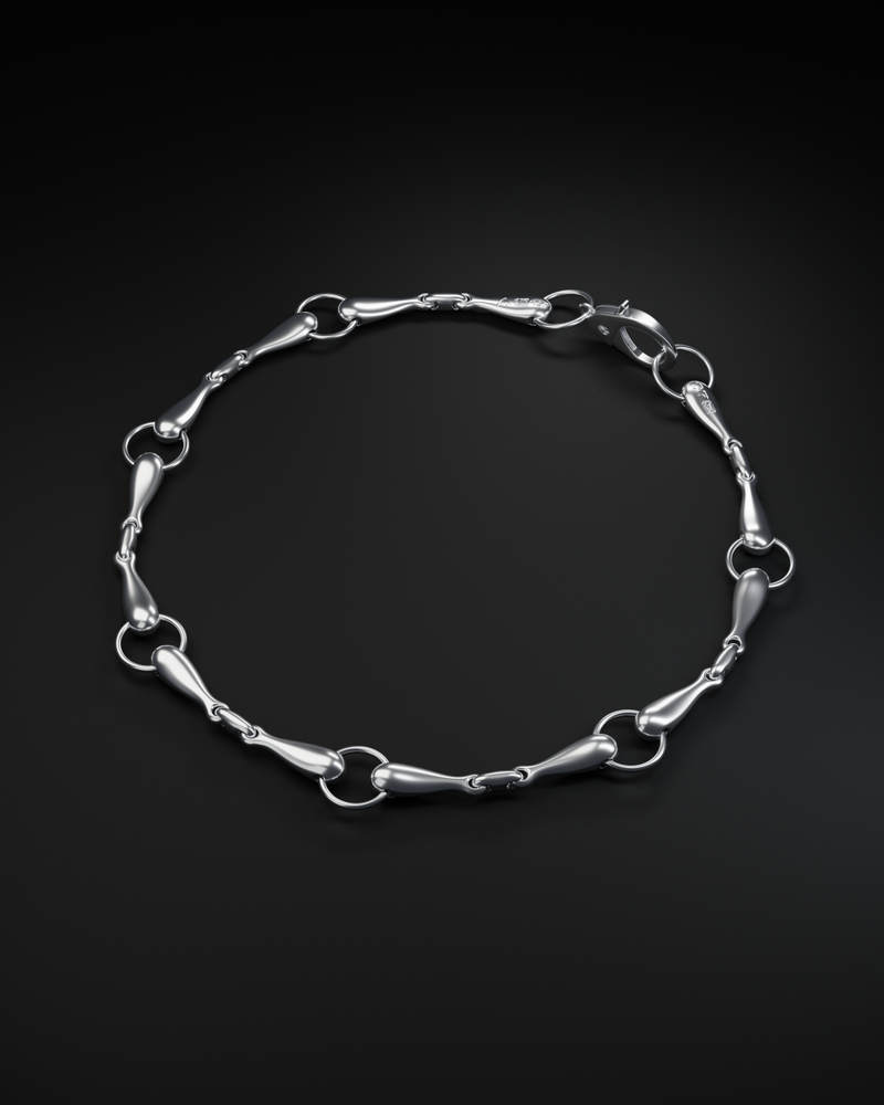CONTROL V.02 necklace — polished sterling silver — hero view