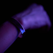 MIRAGE narrow sterling silver cuff bracelet, alternate view